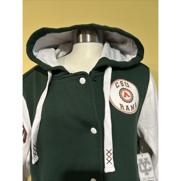 NEW CSU Colorado State Retro Rams Aggies Womens Varsity Jacket Medium NCAA - Picture 6 of 16